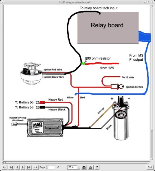 Squirt'nSpark - Performance volvo B20 msd 6al wiring relay 